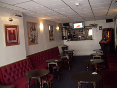 The bar lounge